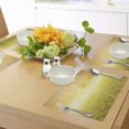 thumbnail image 4 of Ambesonne Yellow Place Mats Set of 4, Farm Countryside Field, Standard Size, Yellow Beige, 4 of 6