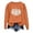 Orange, variant on Halloween Shirts for Women Fall Trend Loose Hoodie Sweatshirt for Women Modern Streetwear Layering Top with Cozy Interior Orange S