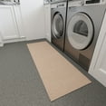 thumbnail image 3 of Ottomanson Non-Slip Hallway Runner Rug 20" x 59" Stain-Resistant Low Pile Carpet for Kitchen, Beige, 3 of 13