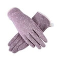 thumbnail image 2 of Bueautybox Sun Protective Gloves UV Protective Gloves Touchscreen Gloves for Summer Driving Riding Floral Women Breathable Anti Skid Sun Outdoor Gloves, 2 of 7