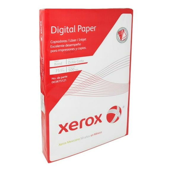 XEROX BOND 003M02000 CARTA 75G BLANCURA DE 99% CON 500 HOJAS
