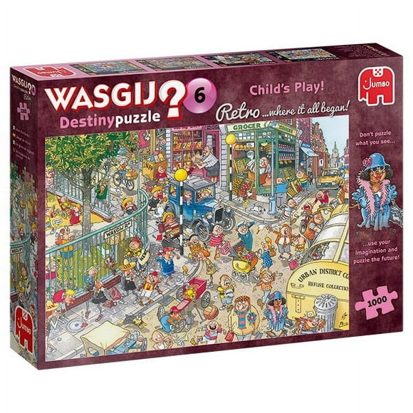 Wasgij? : Puzzle 1000 pcs / Retro # 6 Child's Play!