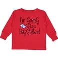 thumbnail image 3 of Inktastic Heart New Big Sister Girls Long Sleeve Toddler T-Shirt, 3 of 5