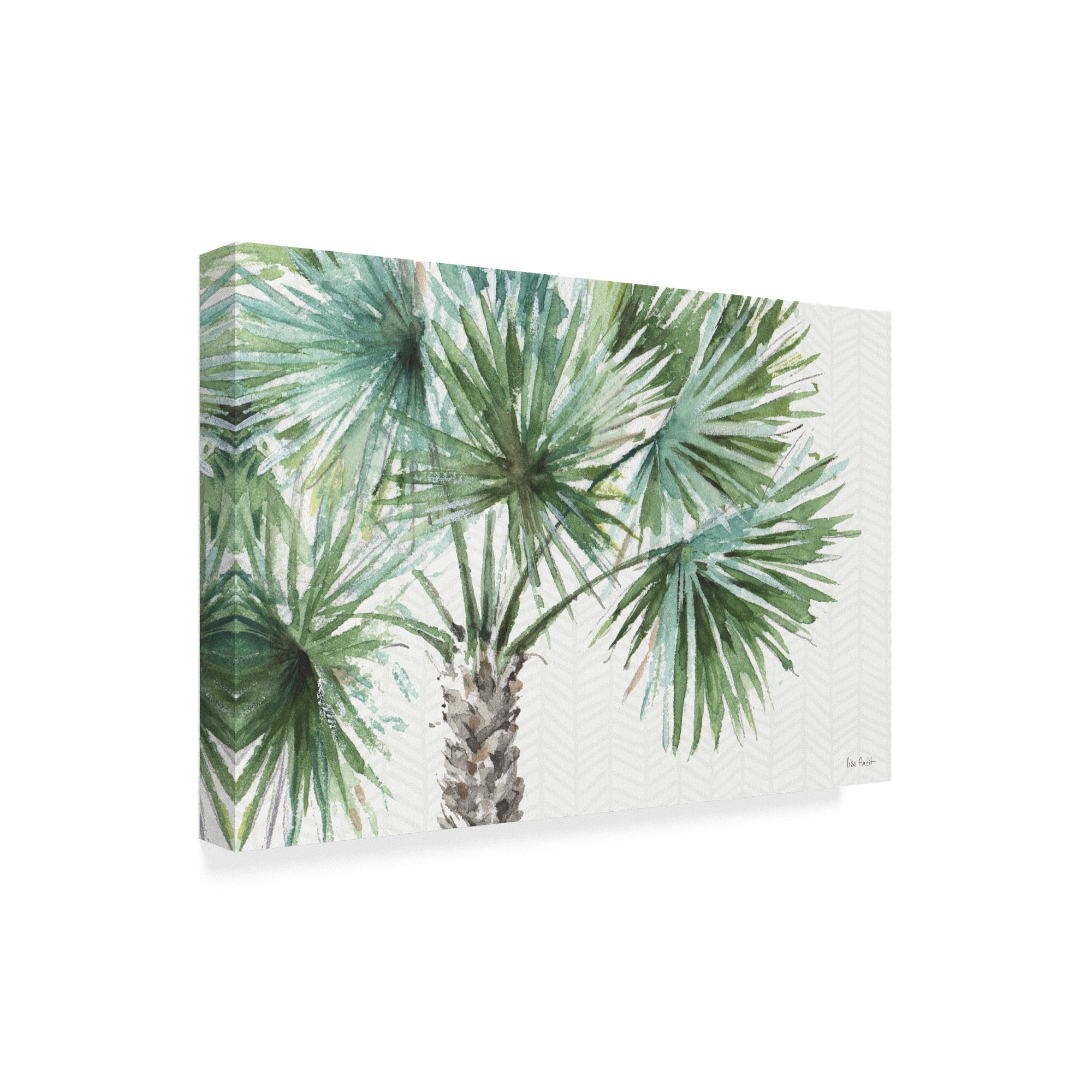 Trademark Fine Art 'Mixed Greens I' Canvas Art by Lisa Audit