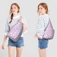thumbnail image 3 of Vintage Leopard Sling Backpack - Romantic Animal Print Crossbody Bag, Fashionable Anti-Theft Daypack, 3 of 4