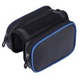 thumbnail image 4 of Bolsa impermeable para sillín de bicicleta con pantalla táctil de 6,2 pulgadas, bolsas para manillar de ciclismo de TPU, funda para bicicleta (azul), 4 of 8