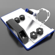 Adjustable Angles Grinder Attachment With Metal Guide Rails For 45 Degree Cutting Tools