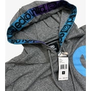 Ecko Unltd Mens Hoodie T-Shirt Logo Tape Ribbon Short Sleeve Tee (Small, Grey)