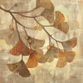 thumbnail image 3 of Hristova, Albena 12x12 Black Modern Framed Museum Art Print Titled - Ginkgo, 3 of 5
