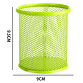 thumbnail image 2 of 4PCS Pen Holder Mesh Pencil Holder Durable Metal Pencil Holder for Office Desk Round Pen Organizer, 2 of 5