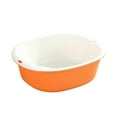thumbnail image 2 of TUWABEII Home Decor Clearance Kitchen Organizer Basket Food Safe Plastic Drainer Space Saving Storage Container For Vegetables Utensils Sturdy Design Easy Clean Multi Purpose Use, 2 of 6