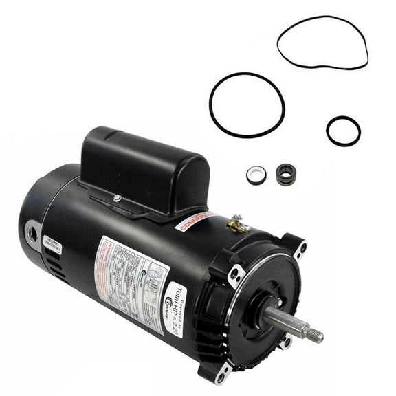 Puri Tech Replacement Motor Kit for Hayward Super II 2HP SP3015X20AZ AO Smith UST1202 Motor w/ GO-KIT-2