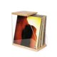 thumbnail image 2 of Record Storage Holder Solid Wood Display Rack Holds 40+ Album Desktop Organizer Stand for Books Magzines Files, 2 of 5