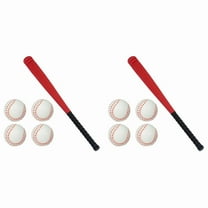 2X Kids Baseball Bat and Ball Set Plastic Game Sport Playing Sports for Outdoor Backyard A