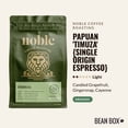 thumbnail image 2 of Papuan 'Timuza' Single Origin Espresso - Roasted by Noble Coffee Roasting - Freshly Ground Coffee - 12oz Bag, 2 of 6