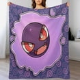 thumbnail image 6 of Pokemon Gengar Throw Blanket Cute Flannel for Boys Girls Men Women, 6 of 7