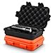 thumbnail image 3 of 2 Pcs Small Waterproof Case with Foam - Small Dry Box Waterproof Cases Geocache Containers Small Hard Case with Foam - Hard Plastic Case with Foam Water Proof Case Waterproof Hard Case with Foam, 3 of 4
