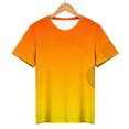 thumbnail image 5 of MEICHEN Women Letter Printing Round Neck Short Sleeve T Shirt Tops Casual Shirts Summer Fashion Clothing for Women, 5 of 9