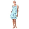 thumbnail image 2 of Aria Sleeveless 100% Cotton Nightgown with Pockets in 36",Women's Sizes XS-5X, 2 of 7