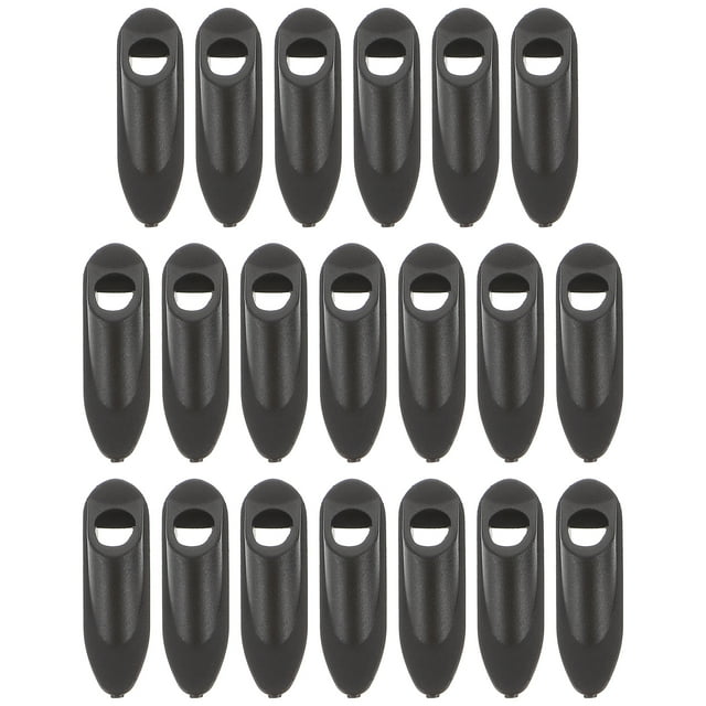 CIMAXIC 20Pcs Bike Lines Pipe Clamp Brake Shifter Lines Single Hole Embedded Fixed Device,1.18"X0.39"X0.39"