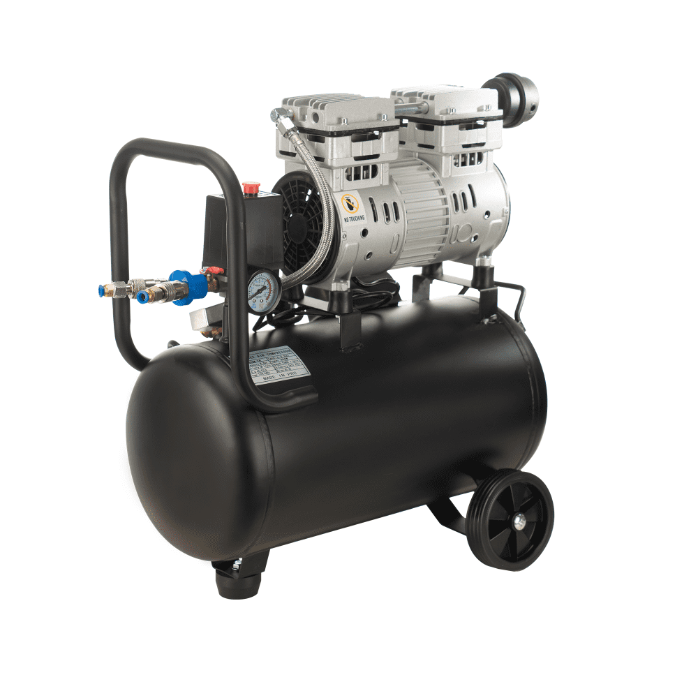 6.3 Gallon Air Compressor, 1.2HP, Max. 116PSI Pressure, 65dB Ultra Quiet Compressor for Auto Repair, Tire Inflation, Spray Painting, Woodwork Nailing