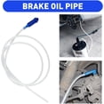 thumbnail image 4 of HUGFEGWE Brake Fluid Bleeder Hose,Auto Brake Bleeding Change Hose Car Oil Fluid Extractor Tool with Adapter,Universal Replacement Tube for Car Motorcycle Braking System Repair Tool（9.84Ft AZ824-28354, 4 of 9