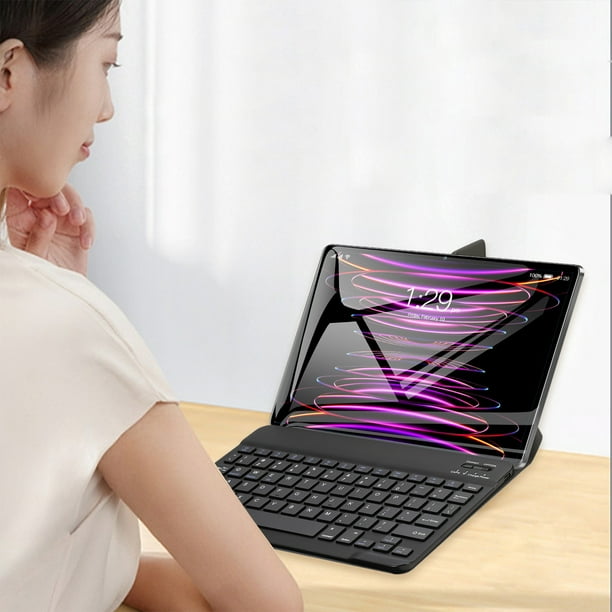 Teclados de computadora, nueva tableta PC de 10.1 pulgadas con pantalla HD delgada, 5G, doble frecuencia, WiFi, Bluetooth, compatible con tarjeta de memoria de 256 GB y comunicación con doble SIM.