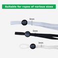 thumbnail image 4 of 100pcs White Sewing Elastic Mask Band With Adjustable Buckle Elastic Ear Loop Strap Earmuff Rope For Mask, 4 of 4