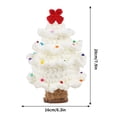 thumbnail image 3 of CEHVOM Christmas Wool Christmas Tree Diy Material Kit Christmas Gift Knitting Making Birthday Children Gift, 3 of 5