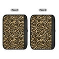 thumbnail image 6 of Uorisanigo Cool Leopard Print Seat Belt Sets Covers Fluffy 2-Pack Universal Car Seat Belt Pads Cover Thick Flannel Cover Seat Belt Cushion Harness Pad with All Cars and Backpacks, 6 of 7