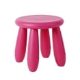 thumbnail image 1 of Taburete de plástico Cateissary para niños muebles de dormitorio Rosa roja, 1 of 6