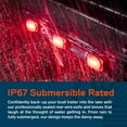 thumbnail image 4 of Barra de luces para remolque True Mods, 15 LED, 3 puntos rojos, FMVSS 108, 4 of 8