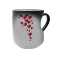 thumbnail image 1 of TIELUTT Heart Shaped Color Changing Ceramic Mug Thermochromic Reveal Design with Reveal Pattern Novelty Cute Glass Cups Kitchen Cups Fancy Divided Glass Food Storage Containers Cups Tumblers Outdoor, 1 of 5