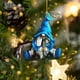thumbnail image 5 of Árbol de Navidad, muñeco de Gnomo de madera, colgante, fiesta temática navideña de invierno, decoración de granja para árbol de Navidad, puerta y ventana, 5 of 5