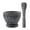 Grey, variant on Mortar and Pestle Set TASTAN 6.7-Inch Natural Wooden Pestle & Mortar Set - Stone Texture Herb Grinder for Pesto & Spices, Traditional Hand Crusher for Authentic Flavors, Herb Grinder, Grey