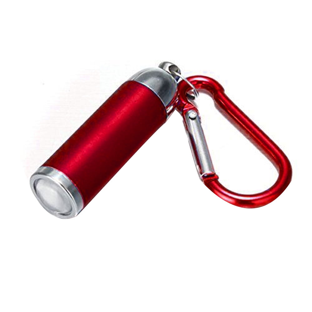 Behogan Lot De 24 Porte-clés Lampe LED – 8 Couleurs, Ultra-léger 6g, Piles CR1220, 12 Lumens, 10m De Portée