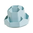 thumbnail image 4 of HILABEE Porte-Stylo Moderne Support d'Exposition Rotatif Durable Grande Capacité Boîte de Rangement pour Stylos Bleu, 4 of 9