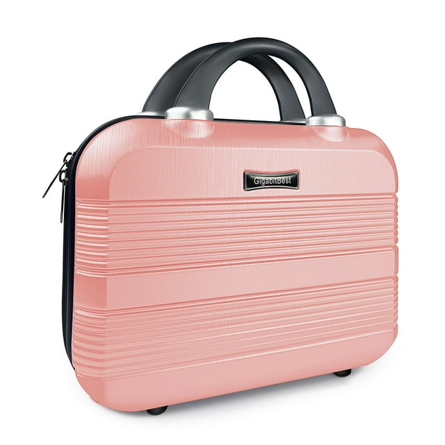 Estuche de viaje para maquillaje GigabitBest, carcasa rígida portátil, 34 x 15 x 26 cm