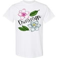 thumbnail image 3 of Inktastic Mississippi Magnolia Flowers and Leaves T-Shirt, 3 of 5