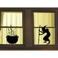 thumbnail image 2 of Decal ~ Witch and Brew ~ Ex Large ~ Wall or Window Halloween Decal,: Witch 20" x 30, Brew 16" x 25", 2 of 4