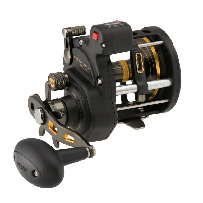 PENN Fathom Level Wind Conventional Reel, Size 30, Line Counter 