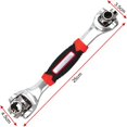 thumbnail image 2 of Clé Universelle 48 en 1 Clé à Douille Multifonction avec Tête Rotative à 360 Degrés, Outil de Réparation Domestique et Auto, 2 of 5