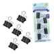 thumbnail image 1 of NegroClip Para Carpeta Papeles Mariposa Oficina Mediano 15 Piezas esquí esquí Gafas de esquí, 1 of 2