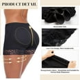 thumbnail image 4 of Vaslanda Womens Seamless Butt Lifter Padded Lace Panties Enhancer Underwear, 4 of 7