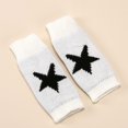 thumbnail image 4 of PMVFHDE Gloves & Mittens Women's Woolen Autumn Winter Outdoor Warm Cold Proof Thickened Printed Half Finger Mittens White - One Size, 4 of 5