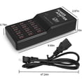 thumbnail image 3 of Multi Ports USB Hub Charger Station 12 Ports Charging Smart Wall Charger Fast Charging Station ,Easy to Use, 3 of 5