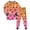 Yellow, variant on Enyan Halloween Pajamas Girl 2 Piece Cute Graphic Print Pajama Long Sleeve Kid Pjs Set Halloween Pjs for Girls(8-9 Years)