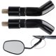 thumbnail image 1 of 2pcs Motorcycle Rearview Mirrors Stem Extender Extension Riser Adapter for Harley Sportster X883 1200 Iron 883, 1 of 5