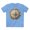Carolina Blue, variant on Medallion Shirt, Shirt with Medallion, Tee Shirt with Medal