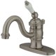 thumbnail image 1 of Kingston Brass Kb3408Pl Victorian 4"" Centerset - Grifo Para Baño (Níquel Cepillado), 1 of 2